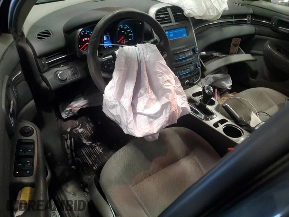 2015 Chevrolet Malibu LS with VIN 1G11B5SL5FF101018, listed as a Copart auction lot 45379585 with 121,856 mi miles and Salvage Title. Bid and sale history available at DreamBid. Image 8.