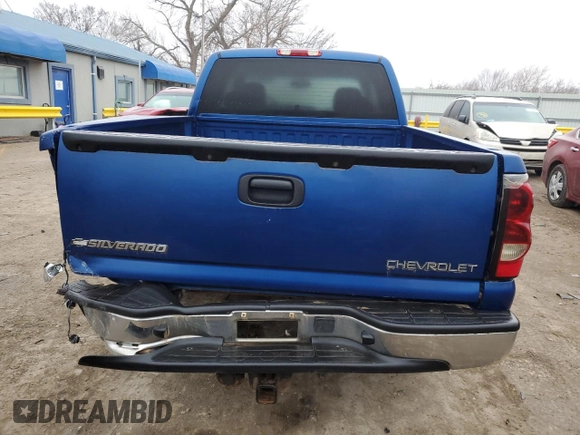 2004 Chevrolet Silverado 1500 with VIN 1GCEK19TX4E196850, listed as a Copart auction lot 43397015 with 156,773 mi miles and Salvage Title. Bid and sale history available at DreamBid. Image 6.