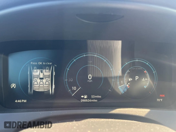 2019 Jaguar XE with VIN SAJAG4FV7KCP48855, listed as a Copart auction lot 48998825 with 98,923 mi miles and Clean Title. Bid and sale history available at DreamBid. Image 8.