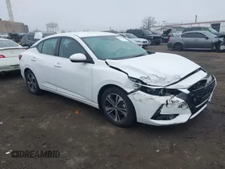 2022 Nissan Sentra SV z VIN 3N1AB8CV3NY307506, wystawiony jako IAAI lot #41830376 z przebiegiem 6 899 mil mil oraz . Historia ofert i sprzedaży dostępna na DreamBid. Obrazek 1.