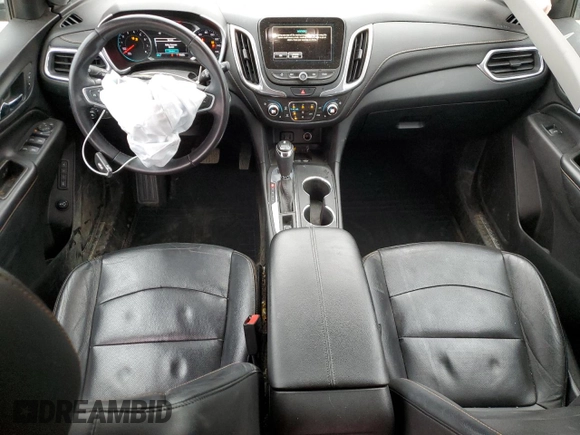 2018 Chevrolet Equinox Premier with VIN 3GNAXVEV8JS528324, listed as a Copart auction lot 50145285 with 43,462 mi miles and Salvage Title. Bid and sale history available at DreamBid. Image 8.