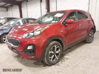 2020 Kia Sportage LX with VIN KNDPMCACXL7829571, listed as a IAAI auction lot 41213560 with 29,761 mi miles. Bid and sale history available at carsss.com. Image 20.
