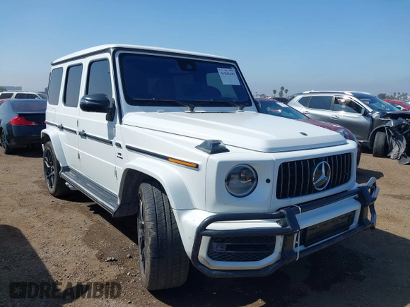 2021 Mercedes-Benz G AMG G 63 with VIN W1NYC7HJ8MX399892, listed as a IAAI auction lot 41848449 with 23,800 mi miles. Bid and sale history available at carsss.com. Image 6.