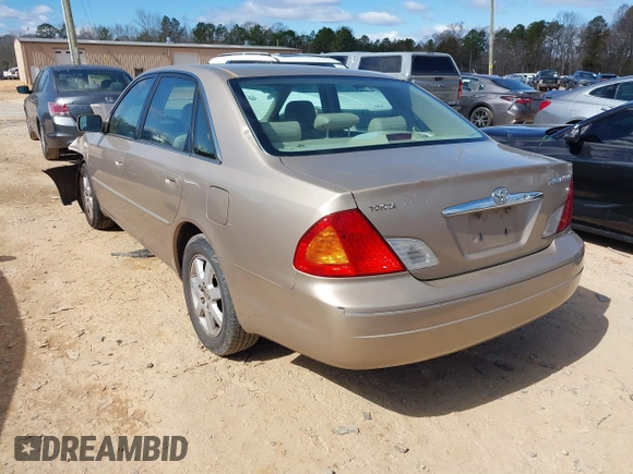 2001 Toyota Avalon XL with VIN 4T1BF28B81U186479, listed as a IAAI auction lot 41737898 with 172,523 mi miles and . Bid and sale history available at DreamBid. Image 3.
