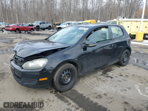 2010 Volkswagen Golf with VIN WVWBB7AJ1AW147865, listed as a Copart auction lot 46226715 with 149,665 mi miles and Salvage Title. Bid and sale history available at carsss.com. Image 1.
