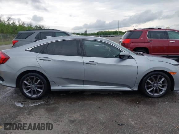 2020 Honda Civic EX-L with VIN 19XFC1F78LE001386, listed as a IAAI auction lot 41961560 with 115,745 mi miles and . Bid and sale history available at DreamBid. Image 13.