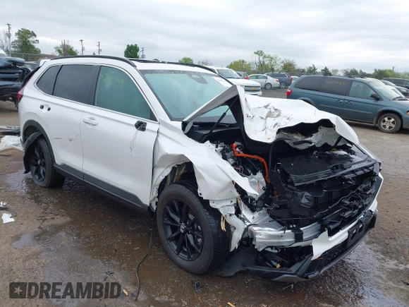 2025 Honda CR-V Sport-L with VIN 5J6RS6H81SL004567, listed as a IAAI auction lot 42043149 with 13,620 mi miles and . Bid and sale history available at DreamBid. Image 1.