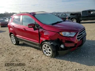 2019 Ford EcoSport SE with VIN MAJ6S3GLXKC253792, listed as a Copart auction lot 45158665 with 80,666 mi miles and Salvage Title. Bid and sale history available at carsss.com. Image 12.