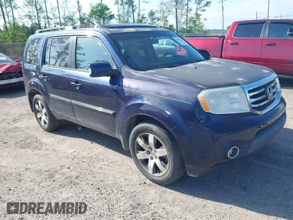 2014 Honda Pilot Touring with VIN 5FNYF4H92EB019248, listed as a IAAI auction lot 41942963 with 136,183 mi miles and . Bid and sale history available at carsss.com. Image 1.