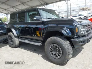 2025 Ford Bronco Raptor z VIN 1FMEE0RR5SLA53217, wystawiony jako IAAI lot #42249353 z przebiegiem 750 mil mil oraz . Historia ofert i sprzedaży dostępna na DreamBid. Obrazek 1.