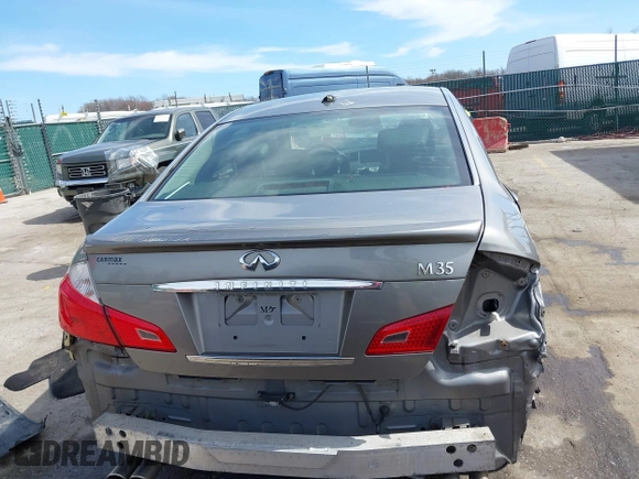 2010 Infiniti M with VIN JN1CY0AP8AM911739, listed as a IAAI auction lot 41836817 with 185,068 mi miles and . Bid and sale history available at carsss.com. Image 17.
