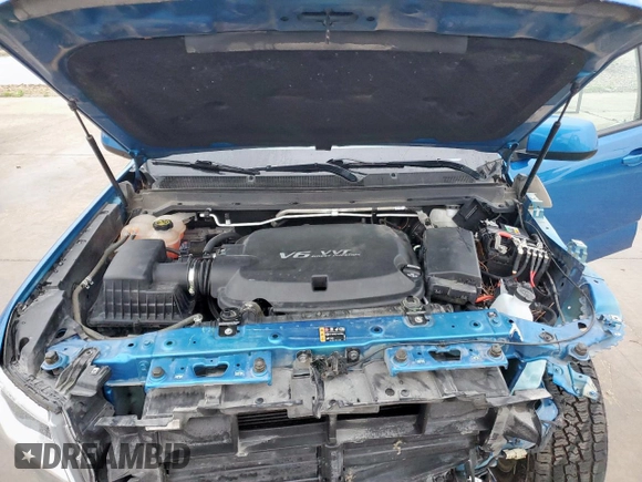 2021 Chevrolet Colorado 2WD LT with VIN 1GCGSCEN5M1141323, listed as a Copart auction lot 53894755 with 118,224 mi miles and Salvage title. Bid and sale history available at DreamBid. Image 11.