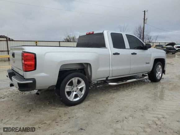 2018 Chevrolet Silverado 1500 Custom with VIN 1GCRCPEC6JZ354984, listed as a Copart auction lot 86601784 with 0 mi miles and Salvage Title. Bid and sale history available at carsss.com. Image 3.