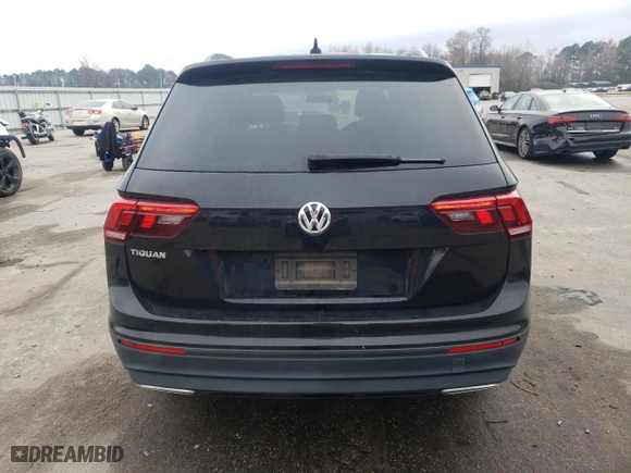 2021 Volkswagen Tiguan S with VIN 3VV1B7AX2MM017521, listed as a Copart auction lot 85606784 with 92,075 mi miles and Salvage Title. Bid and sale history available at carsss.com. Image 6.