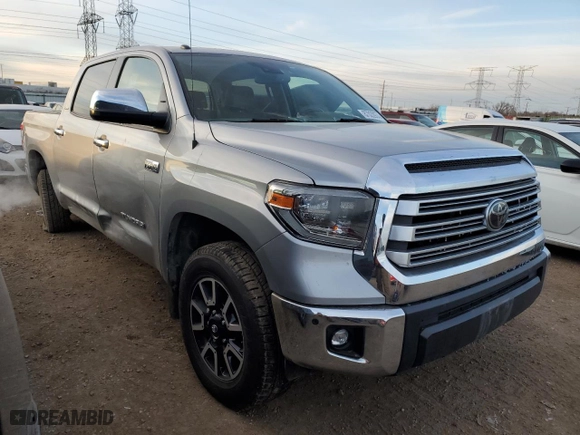 2018 Toyota Tundra 4WD SR5 with VIN 5TFHW5F18JX739432, listed as a Copart auction lot 87022974 with 110,203 mi miles and Salvage Title. Bid and sale history available at carsss.com. Image 4.