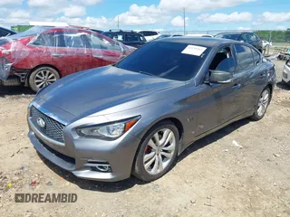 2016 Infiniti Q50 Sport z VIN JN1EV7AP2GM301676, wystawiony jako IAAI lot #42235262 z przebiegiem 81 839 mil mil oraz . Historia ofert i sprzedaży dostępna na DreamBid. Obrazek 2.