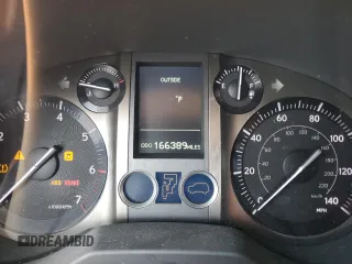 2012 Lexus GX 460 with VIN JTJBM7FX6C5043773, listed as a Copart auction lot 62099385 with 166,389 mi miles and Salvage title. Bid and sale history available at DreamBid. Image 9.