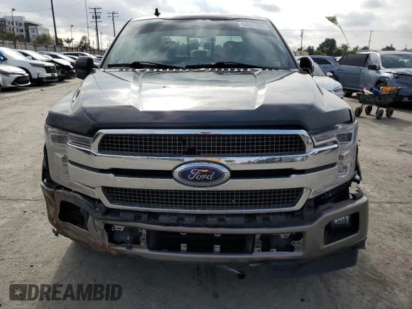 2020 Ford F-150 XL with VIN 1FTEW1C4XLFA74777, listed as a Copart auction lot 54531225 with 89,562 mi miles and Salvage Title. Bid and sale history available at carsss.com. Image 5.