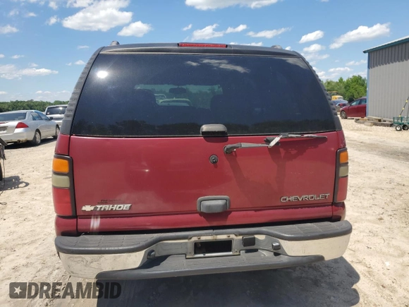 2005 Chevrolet Tahoe LS with VIN 1GNEC13VX5R275279, listed as a Copart auction lot 55914985 with 145,629 mi miles and Clean Title. Bid and sale history available at DreamBid. Image 6.
