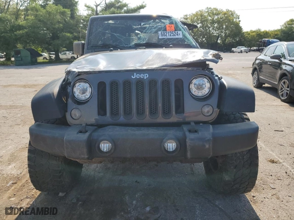 2017 Jeep Wrangler Unlimited Rubicon with VIN 1C4BJWFG5HL513848, listed as a Copart auction lot 68212524 with 0 mi miles and Salvage Title. Bid and sale history available at carsss.com. Image 5.