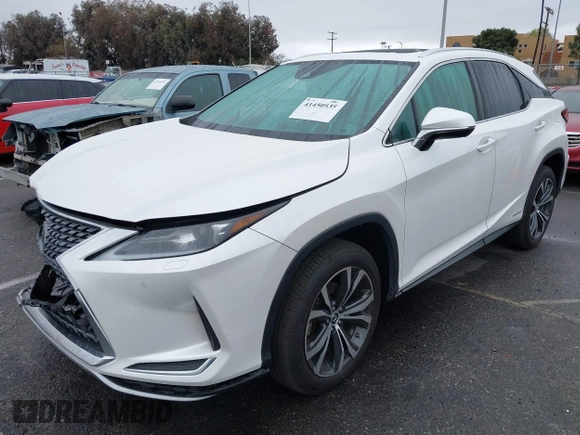 2020 Lexus RX with VIN 2T2HGMDA1LC052493, listed as a IAAI auction lot 41450535 with 63,547 mi miles. Bid and sale history available at carsss.com. Image 17.