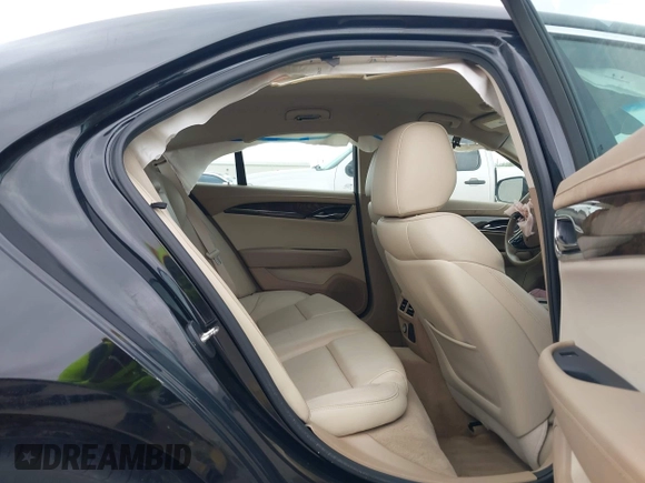 2015 Cadillac ATS Sedan Luxury RWD with VIN 1G6AB5RX3F0102898, listed as a IAAI auction lot 41943935 with 160,985 mi miles. Bid and sale history available at carsss.com. Image 8.