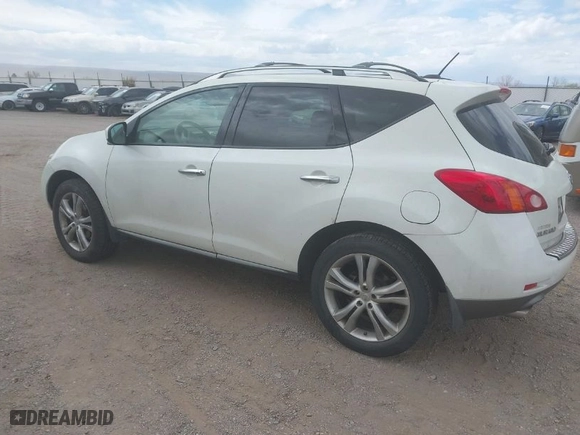 2010 Nissan Murano S with VIN JN8AZ1MU4AW009476, listed as a IAAI auction lot 42042984 with 153,156 mi miles. Bid and sale history available at carsss.com. Image 3.