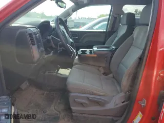 2018 Chevrolet Silverado 1500 Custom with VIN 3GCUKPEC7JG208655, listed as a Copart auction lot 66570414 with 0 mi miles and Salvage Title. Bid and sale history available at carsss.com. Image 7.