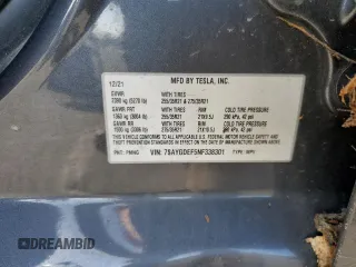 2022 Tesla Model Y Performance z VIN 7SAYGDEF5NF338301, wystawiony jako Copart lot #78189114 z przebiegiem 55 881 mil mil oraz Szkody całkowita. Historia ofert i sprzedaży dostępna na DreamBid. Obrazek 13.