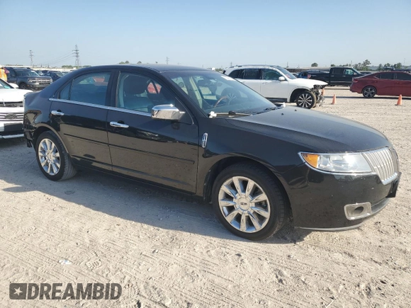 2011 Lincoln MKZ with VIN 3LNHL2GC4BR770075, listed as a Copart auction lot 53090165 with 86,245 mi miles and Salvage Title. Bid and sale history available at carsss.com. Image 4.