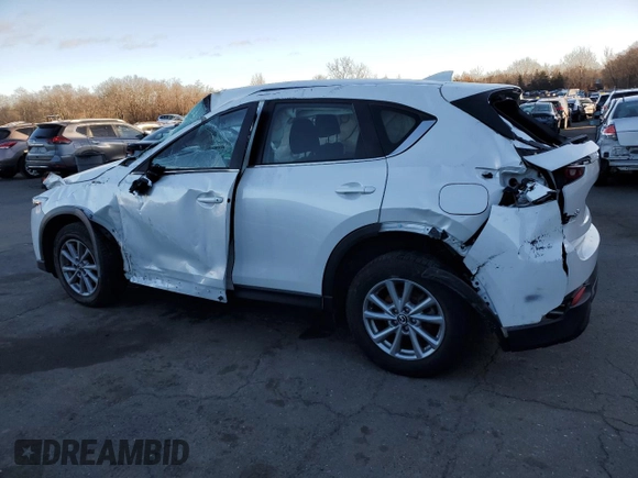 2023 Mazda CX-5 2.5 S with VIN JM3KFBAM6P0269481, listed as a Copart auction lot 87222194 with 21,070 mi miles and Salvage Title. Bid and sale history available at carsss.com. Image 2.