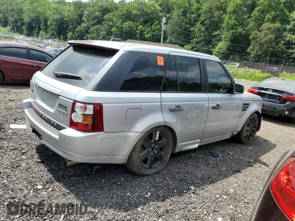 2006 Land Rover Range Rover Sport SC with VIN SALSH23466A963914, listed as a Copart auction lot 62669715 with Not provided miles and Salvage title. Bid and sale history available at DreamBid. Image 3.