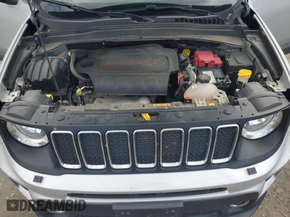 2020 Jeep Renegade Latitude with VIN ZACNJBBB2LPL39688, listed as a Copart auction lot 61492495 with 76,857 mi miles and Salvage title. Bid and sale history available at DreamBid. Image 12.
