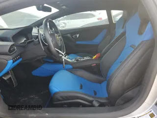 2021 Lamborghini Huracan z VIN ZHWUF5ZF2MLA17322, wystawiony jako Copart lot #74884884 z przebiegiem 11 078 mil mil oraz Nie do naprawy. Historia ofert i sprzedaży dostępna na DreamBid. Obrazek 7.