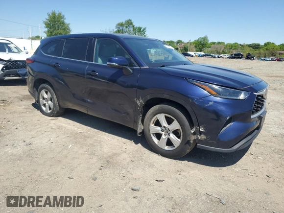 2021 Toyota Highlander L z VIN 5TDCZRBHXMS066424, wystawiony jako Copart lot #54493085 z przebiegiem 152 726 mil mil oraz Czysty tytuł • Clean title. Historia ofert i sprzedaży dostępna na DreamBid. Obrazek 4.