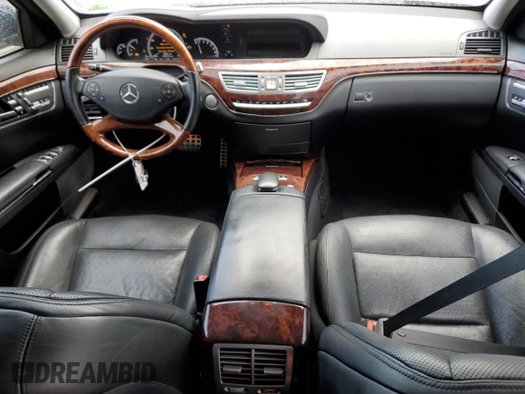 2010 Mercedes-Benz S 550 with VIN WDDNG7BB1AA326822, listed as a Copart auction lot 52373325 with 105,313 mi miles and Salvage Title. Bid and sale history available at DreamBid. Image 8.