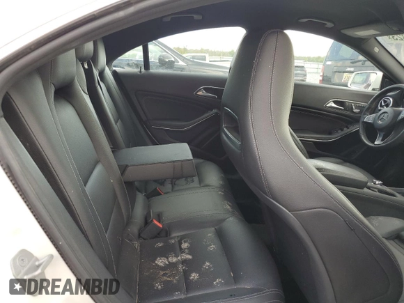 2017 Mercedes-Benz CLA 250 with VIN WDDSJ4EB4HN417293, listed as a Copart auction lot 63854323 with Not Provided miles and . Bid and sale history available at DreamBid. Image 10.