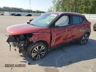 2020 Nissan Kicks SV z VIN 3N1CP5CVXLL521962, wystawiony jako Copart lot #53144775 z przebiegiem 60 954 mil mil oraz Szkoda całkowita • Salvage title. Historia ofert i sprzedaży dostępna na DreamBid. Obrazek 1.