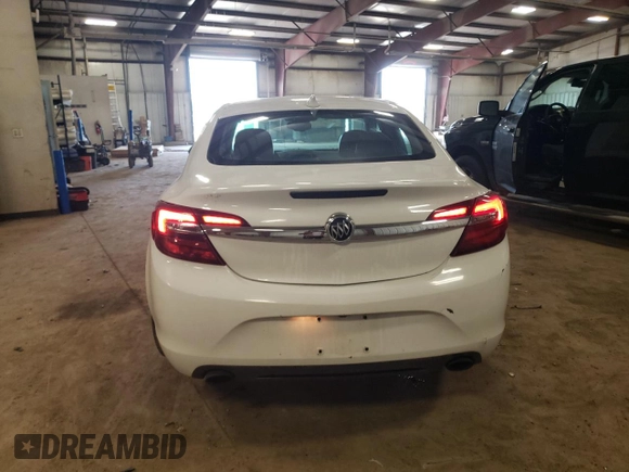 2016 Buick Regal with VIN 2G4GK5EX8G9208702, listed as a Copart auction lot 59669315 with 127,846 mi miles and Clean title. Bid and sale history available at DreamBid. Image 6.