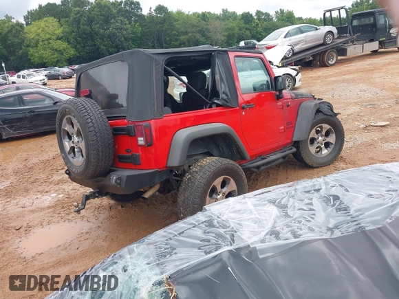 2014 Jeep Wrangler Sport с VIN 1C4AJWAGXEL107854, выставлен на аукционе IAAI как лот 42648024 с пробегом Не указан миль и . История ставок и продаж доступна на DreamBid. Изображение 4.
