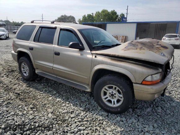 2003 Dodge Durango SLT Plus with VIN 1D4HS58N33F535855, listed as a Copart auction lot 60731895 with Not provided miles and Salvage title. Bid and sale history available at DreamBid. Image 4.
