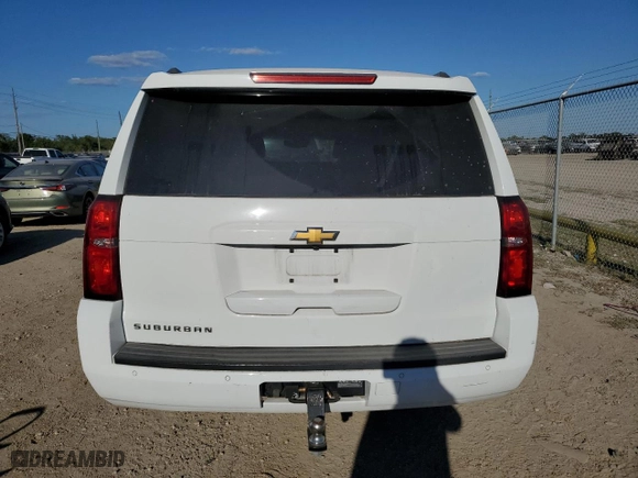 2017 Chevrolet Suburban LT with VIN 1GNSCHKC1HR167391, listed as a Copart auction lot 72775204 with 168,425 mi miles and Salvage Title. Bid and sale history available at carsss.com. Image 6.