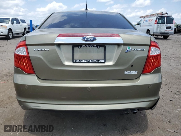 2012 Ford Fusion Hybrid z VIN 3FADP0L33CR210203, wystawiony jako Copart lot #59774345 z przebiegiem 132 152 mil mil oraz Szkoda całkowita • Salvage title. Historia ofert i sprzedaży dostępna na DreamBid. Obrazek 6.