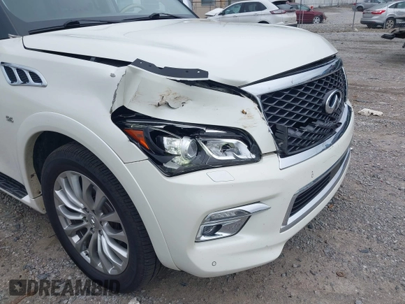 2016 Infiniti QX80 with VIN JN8AZ2NE1G9125934, listed as a IAAI auction lot 42475776 with 148,796 mi miles and . Bid and sale history available at DreamBid. Image 17.