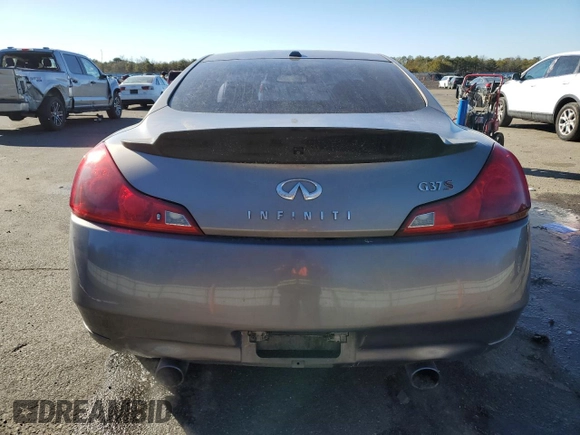 2009 Infiniti G37 Sport with VIN JNKCV64E29M600076, listed as a Copart auction lot 42283385 with 177,177 mi miles and Salvage Title. Bid and sale history available at DreamBid. Image 6.