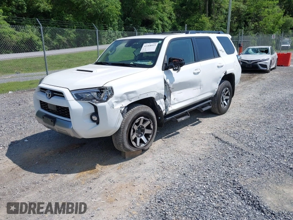 2021 Toyota 4Runner TRD Off Road Premium with VIN JTERU5JR5M5903979, listed as a IAAI auction lot 42268913 with 34,094 mi miles and . Bid and sale history available at DreamBid. Image 19.