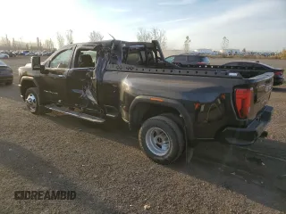 2021 GMC Sierra 3500HD Denali z VIN 1GT49WEY6MF121952, wystawiony jako Copart lot #78447514 z przebiegiem Nie podano mil oraz Szkoda całkowita • Salvage title. Historia ofert i sprzedaży dostępna na DreamBid. Obrazek 2.