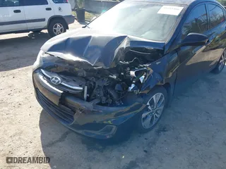 2017 Hyundai Accent SE with VIN KMHCT4AE9HU358106, listed as a IAAI auction lot 41693466 with 97,879 mi miles. Bid and sale history available at carsss.com. Image 6.