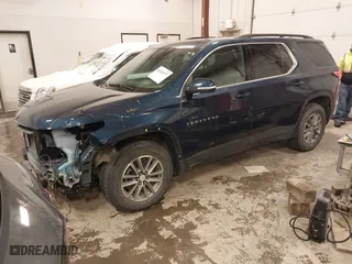 2022 Chevrolet Traverse LT Cloth with VIN 1GNEVGKW2NJ169057, listed as a IAAI auction lot 41615577 with 48,122 mi miles. Bid and sale history available at carsss.com. Image 18.