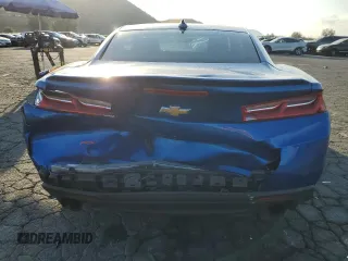 2018 Chevrolet Camaro 2LT with VIN 1G1FD1RX8J0108400, listed as a Copart auction lot 81160354 with 55,404 mi miles and Salvage Title. Bid and sale history available at carsss.com. Image 6.